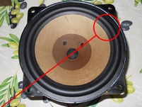 Rubber ring (8 inch) for RFT Fieldcoil woofer