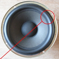 Rubber ring for Jamo Compact 70 woofer