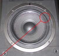 Foamrand voor JBL LX22 woofer