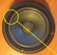 Foam ring (6 inch) for JBL A606 / A-606 woofer