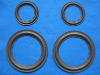 A set of foam surrounds for Infinity Reference 41 speakers