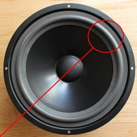 Foamrand voor Vifa C20WJ-17-08 woofer (8 inch)