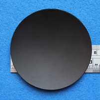 Plastick stofkap van 74 mm voor 'holle' montage