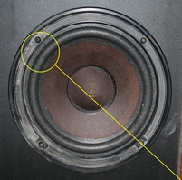 Foamring for BOSE 601 woofer