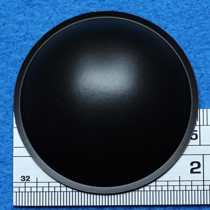 Plastic dustcap, 50 mm, black