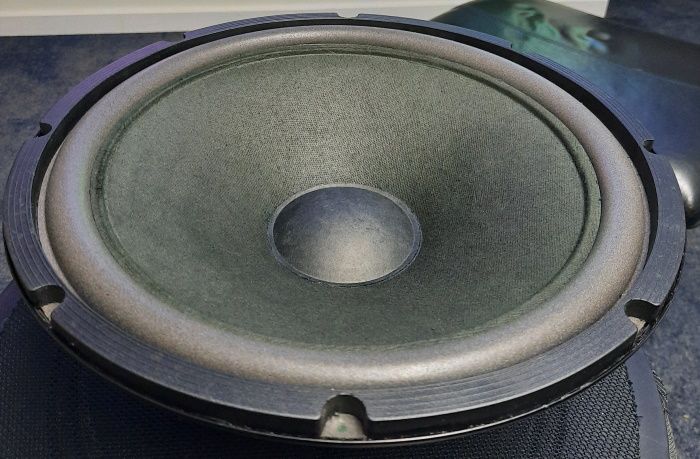 REL Q100E Tieftöner nach der Reparatur
