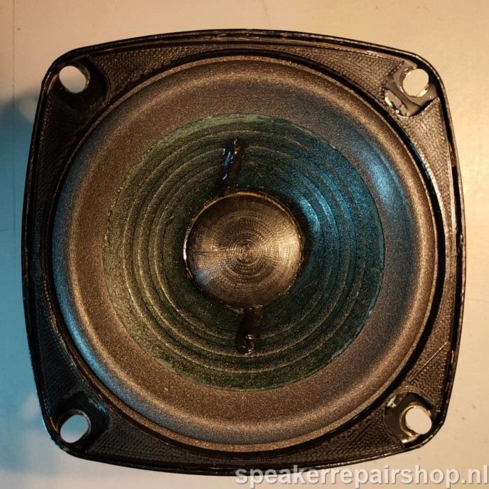 B&W DM603 S3 midrange with new rubber surround mounted