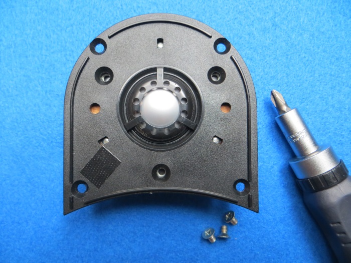 Replace ferrofluid in B&W ZZ05460 tweeter: remove the diaphragm from the magnet