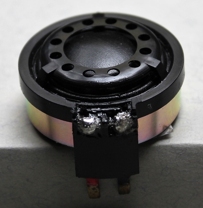 B&W CDM1 (ZZ9989 / ZZ09989) tweeter repair: the result after repair