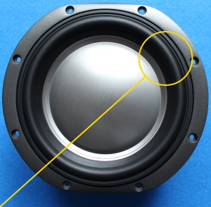 foam surround for VIFA P17WH-26 woofer
