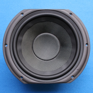 Wharfedale Diamond 9.1 woofer met nieuwe rubber rand van speakerrepairshop.nl
